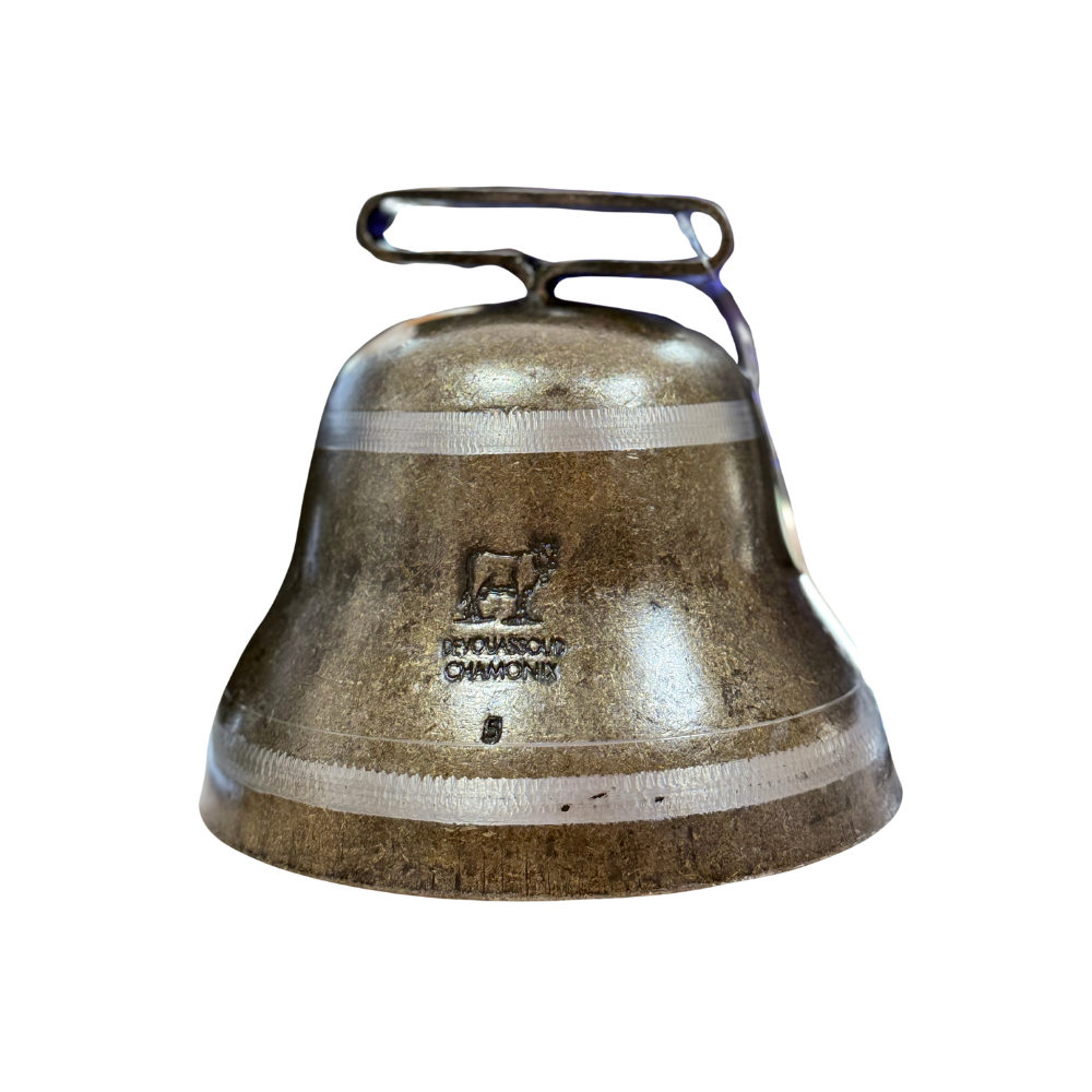 Cloche Devouassoud montée, boucle fer
