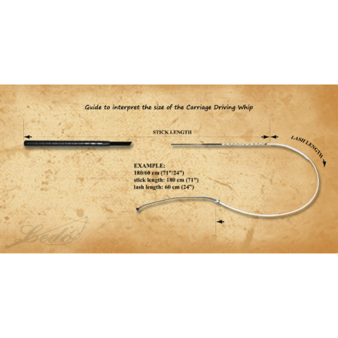 Fouet léger poignée plastique - LEDO 2