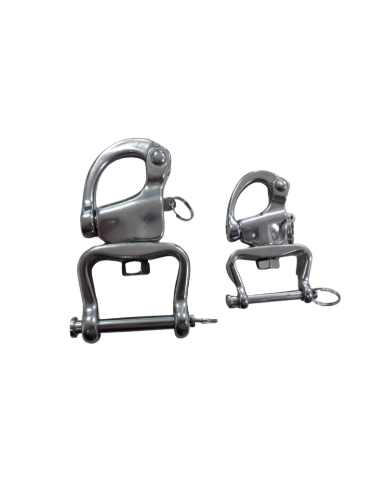 Mousqueton de sécurité passe large