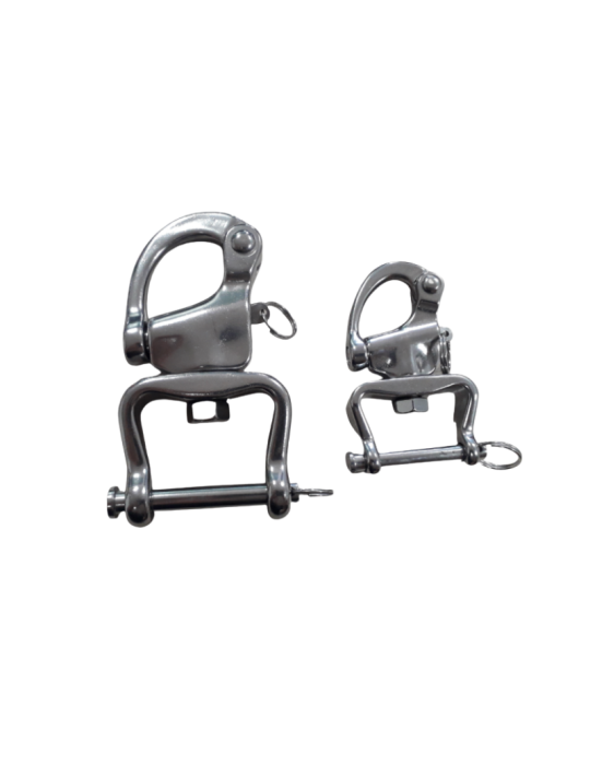 Mousqueton de sécurité passe large