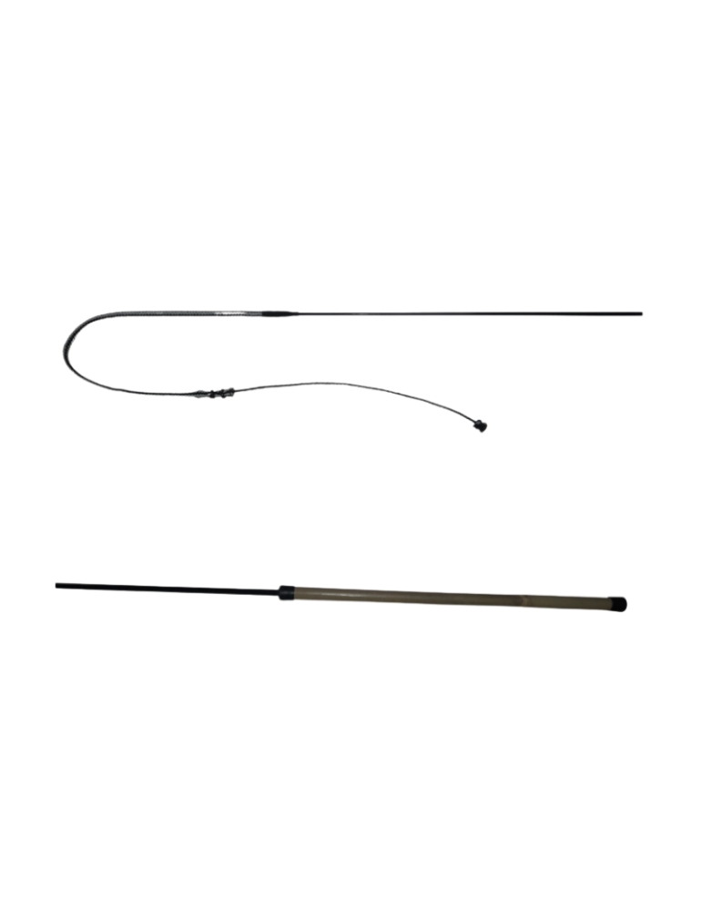 Fouet avec manche en bambou