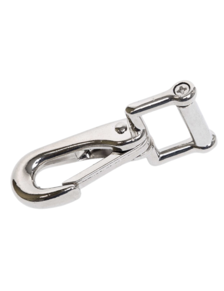 Mousqueton amovible avec vis