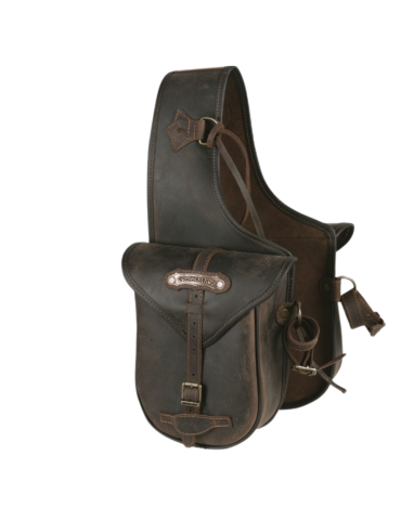 Fontes pour selle, en cuir, petites sacoches COMANCHEROS