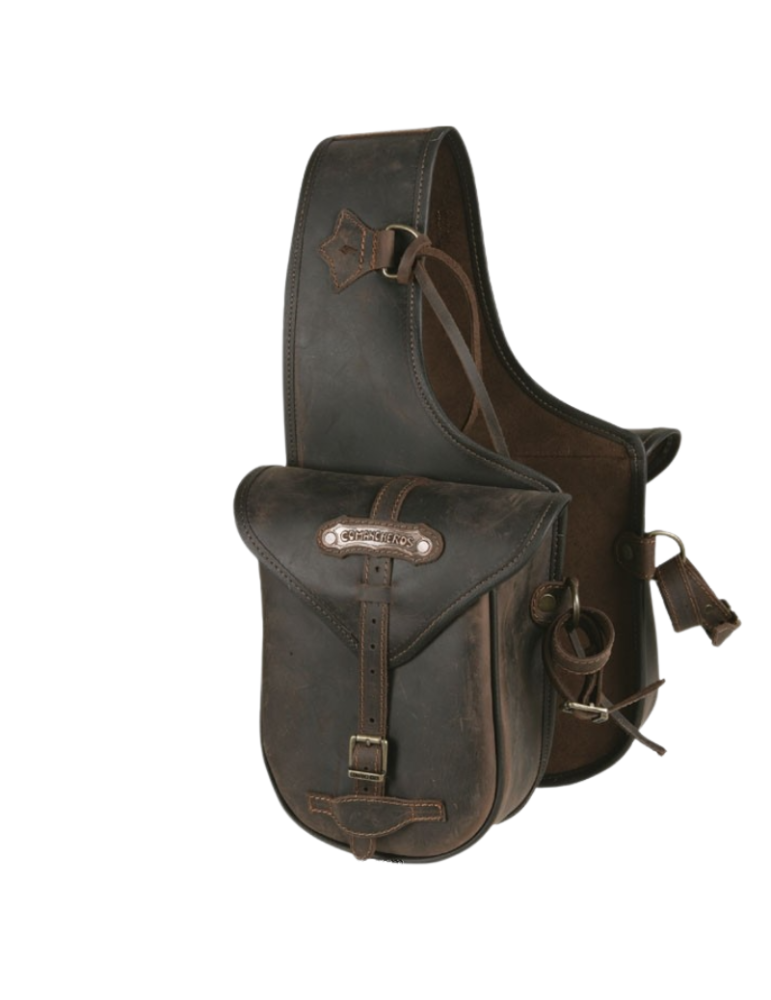 Fontes pour selle, en cuir, petites sacoches COMANCHEROS