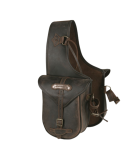 Fontes pour selle, en cuir, petites sacoches COMANCHEROS