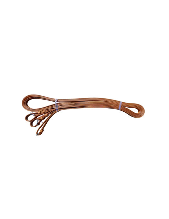 Guides cuir en simple