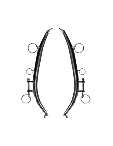 Attelles métalliques sans boules collier américain