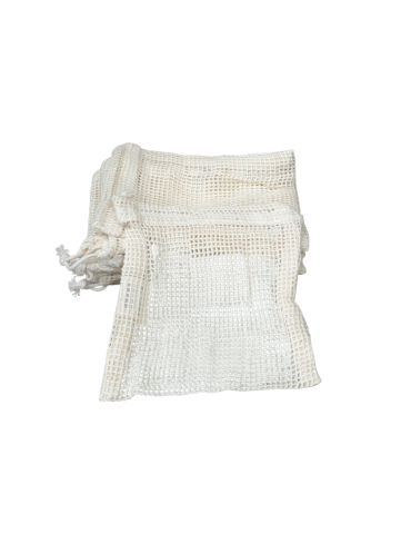 Filet alvéolé en coton bio