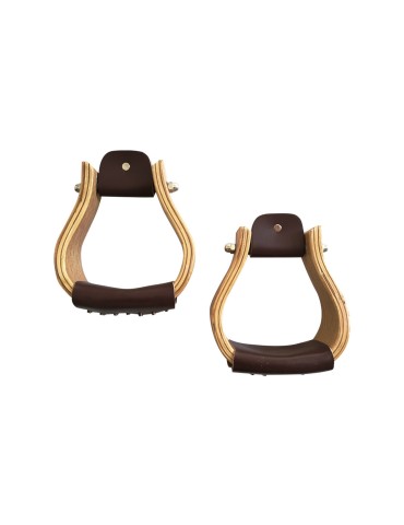 Étrier western pool's en bois 3"