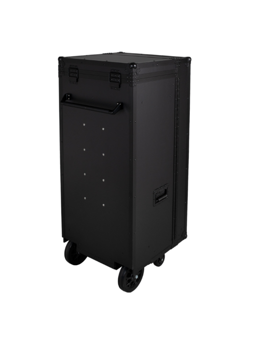 Armoire porte-selle avec profils noirs
