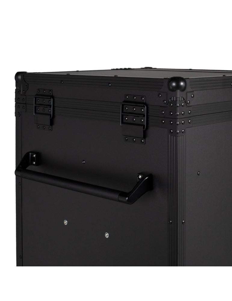 Armoire porte-selle avec profils noirs