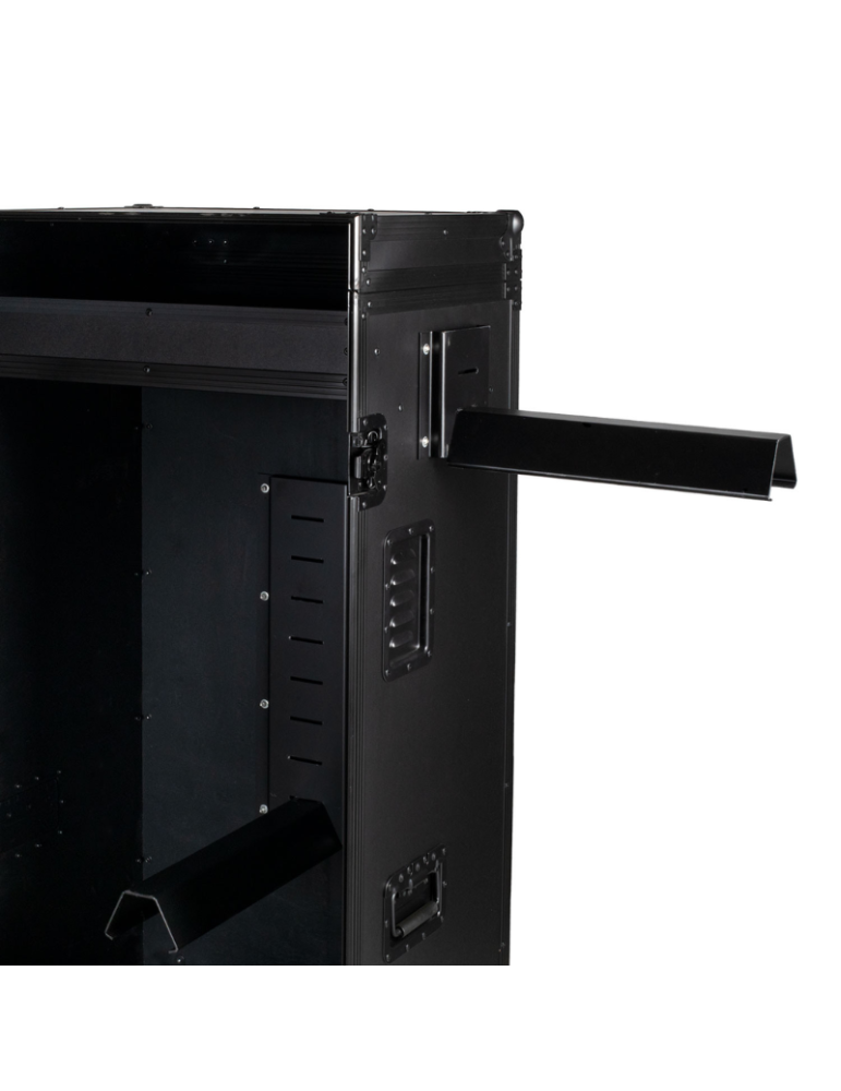 Armoire porte-selle avec profils noirs