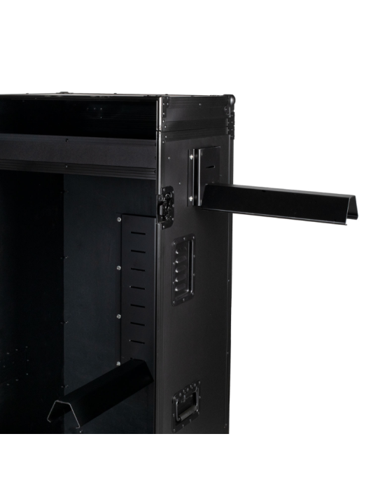 Armoire porte-selle avec profils noirs