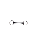 Mors filet 2 anneaux canon droit