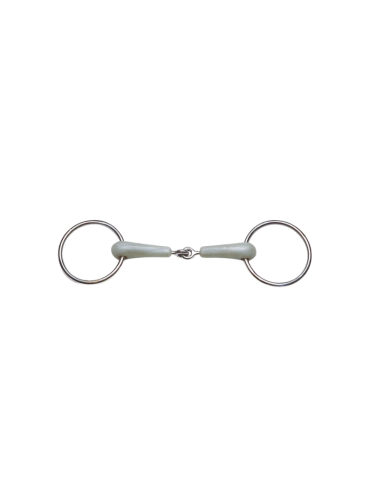 Filet 2 anneaux Flexi brisé FEELING – Sellerie Baude