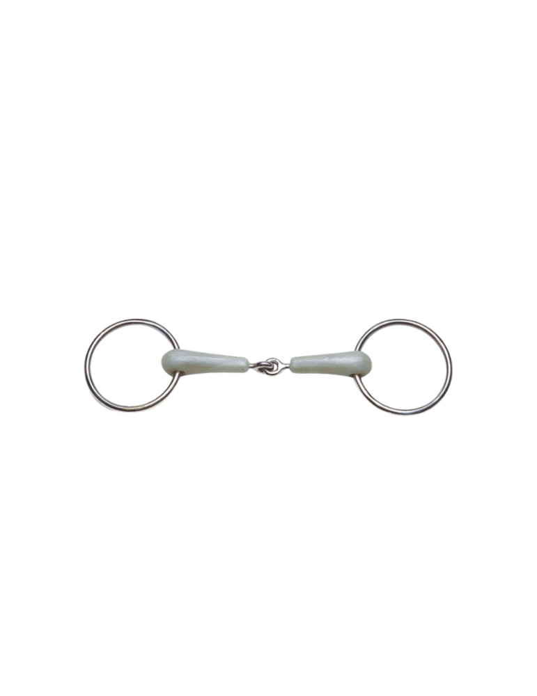 Filet 2 anneaux Flexi brisé FEELING – Sellerie Baude