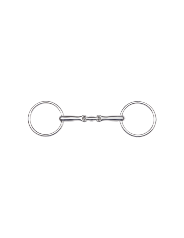 Mors double brisure poney massif