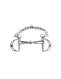 Mors espagnol en inox satin - FEELING