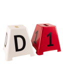 Lettres et numéros pour maniabilité