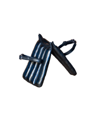 Col de collier en cuir