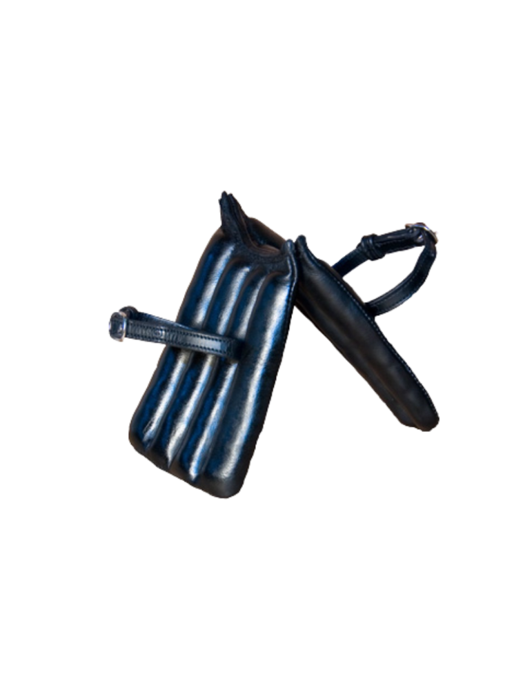 Col de collier en cuir