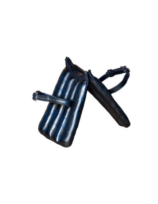 Col de collier en cuir