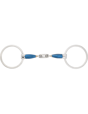 Mors de filet Sweet Iron brisure double - Waldhausen