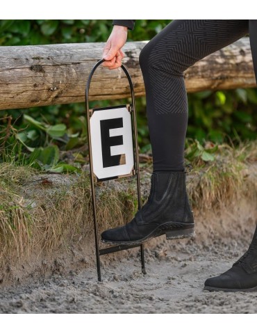 Lettres de piste sur support métallique à planter,20 x 60 cm - Waldhausen