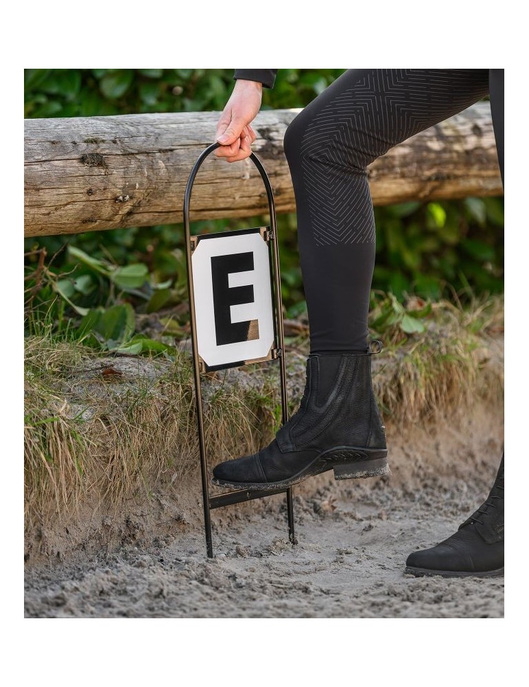 Lettres de piste sur support métallique à planter,20 x 60 cm - Waldhausen