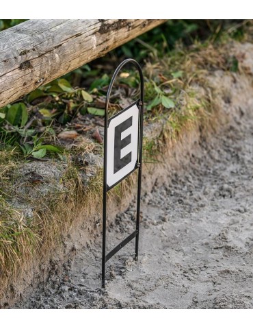 Lettres de piste sur support métallique à planter,20 x 60 cm - Waldhausen 2