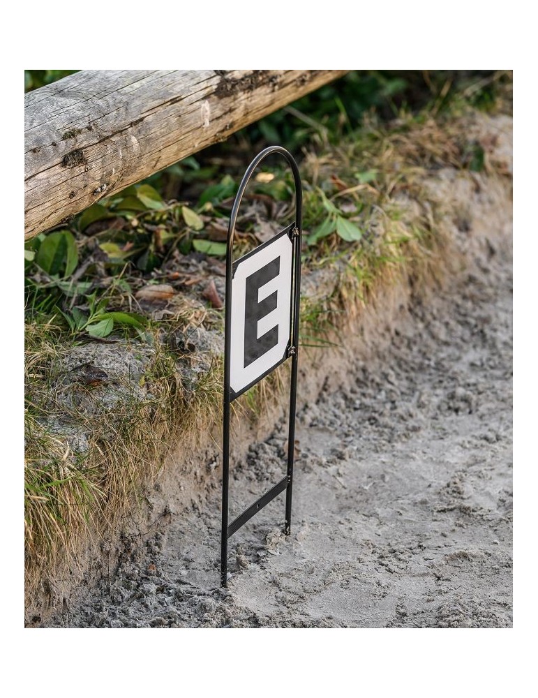 Lettres de piste sur support métallique à planter,20 x 60 cm - Waldhausen