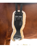 Sangle courte en cuir Waldhausen avec ECO Wool - Waldhausen