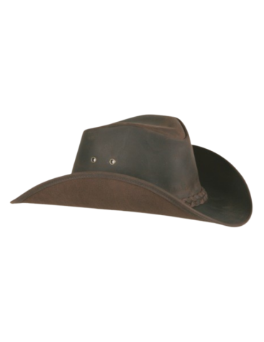Chapeau à tresse cowboy - COMANCHEROS