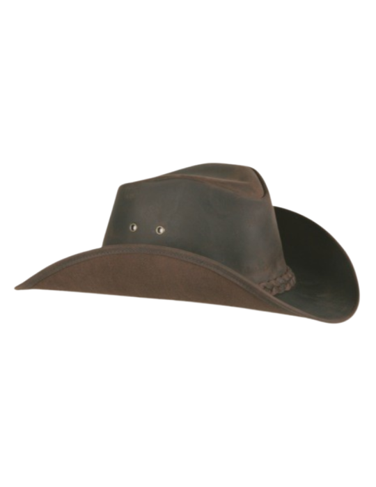 Chapeau à tresse cowboy - COMANCHEROS