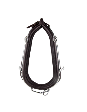 Collier anglais en cuir