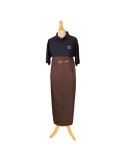 Tablier de meneur marron