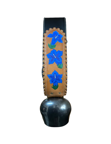 Varrone 1ère qualité n°12 décorée fleurs bleues