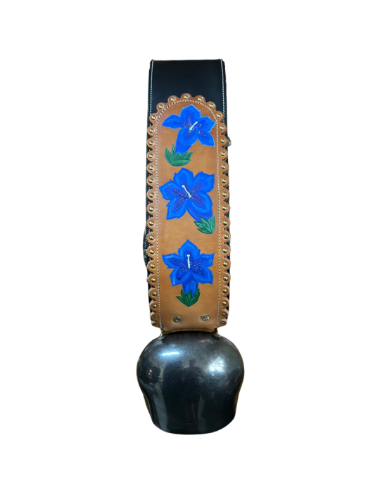 Varrone 1ère qualité n°12 décorée fleurs bleues