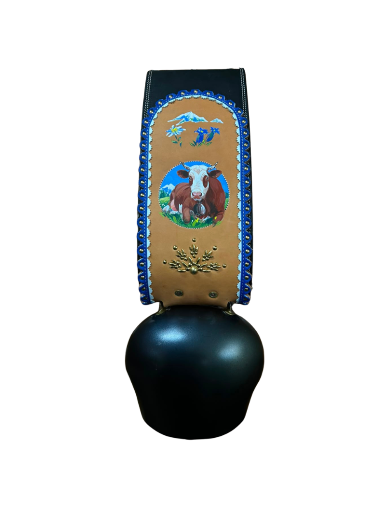Varrone n°18 décorée vache et liseré bleu