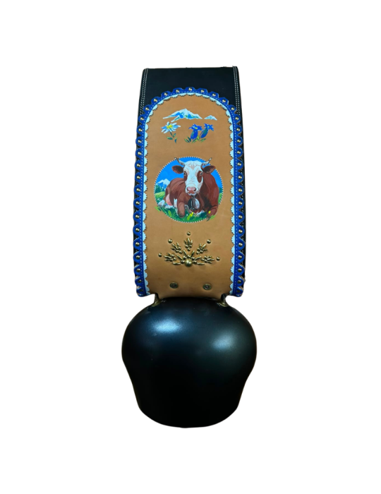 Varrone n°18 décorée vache et liseré bleu