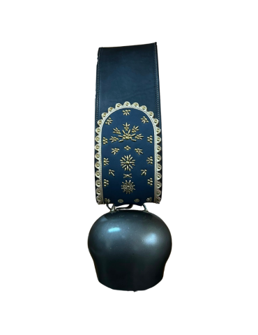 Alpine n°9 décorée noire et clous dorés