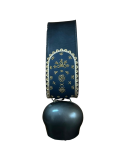 Alpine n°9 décorée noire et clous dorés