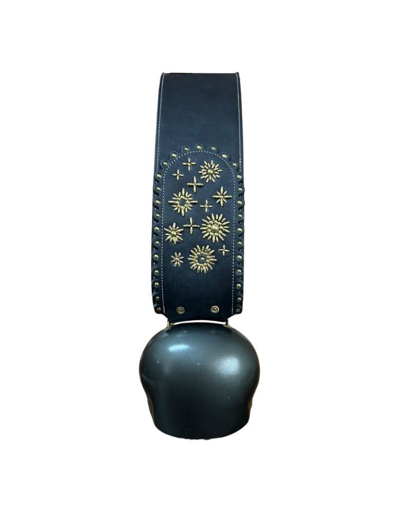 Varrone n°14 décorée clous collier noir