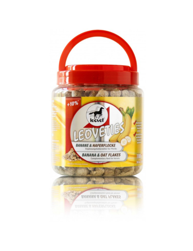 Friandises Banane et flocons d'avoine - LEOVET