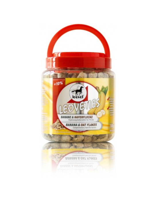 Friandises Banane et flocons d'avoine - LEOVET