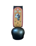 Varrone n°20 décorée croix Suisse et vache liseré rouge