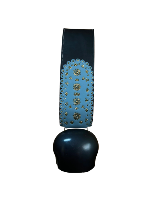 Varrone n°14 décorée doublé bleu + clous