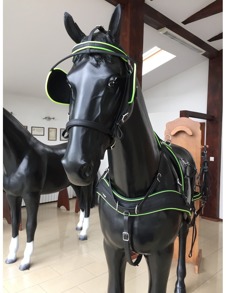 Harnais biothane trait SB – Sellerie Baude