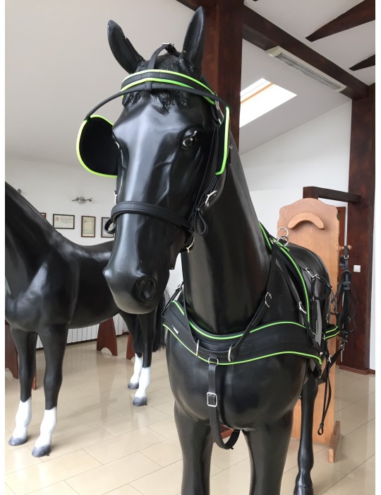 Harnais biothane trait SB – Sellerie Baude