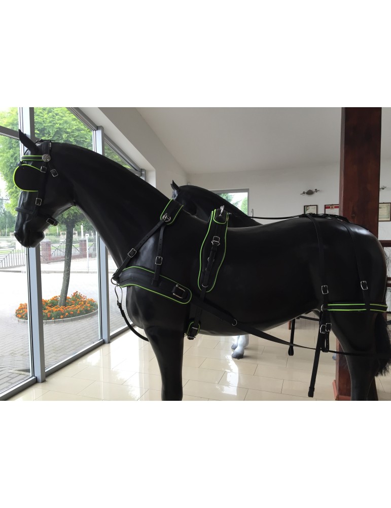 Harnais biothane trait SB – Sellerie Baude